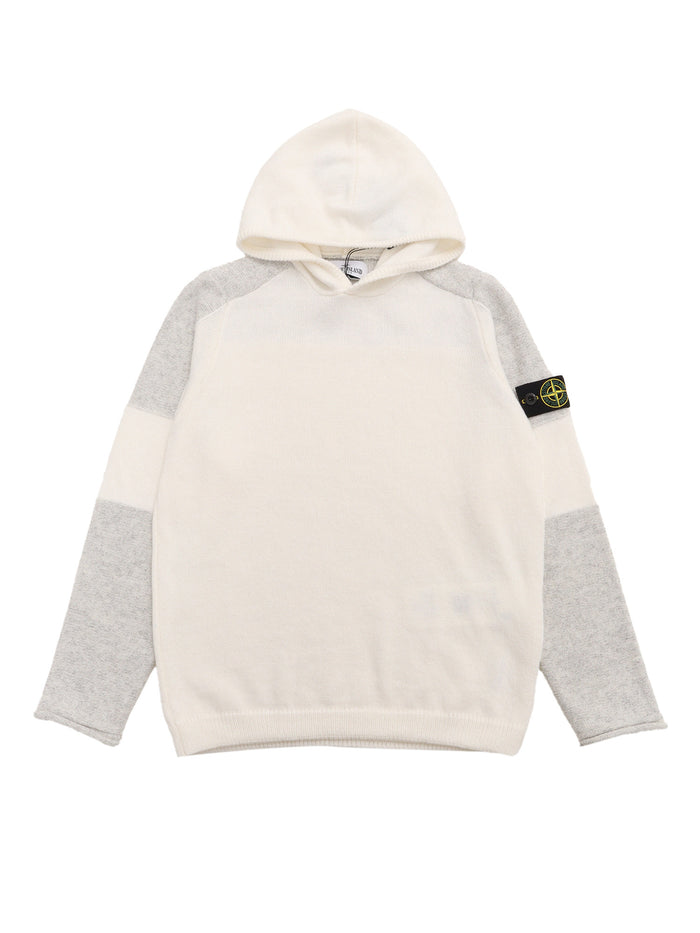 Sweater White Crewneck