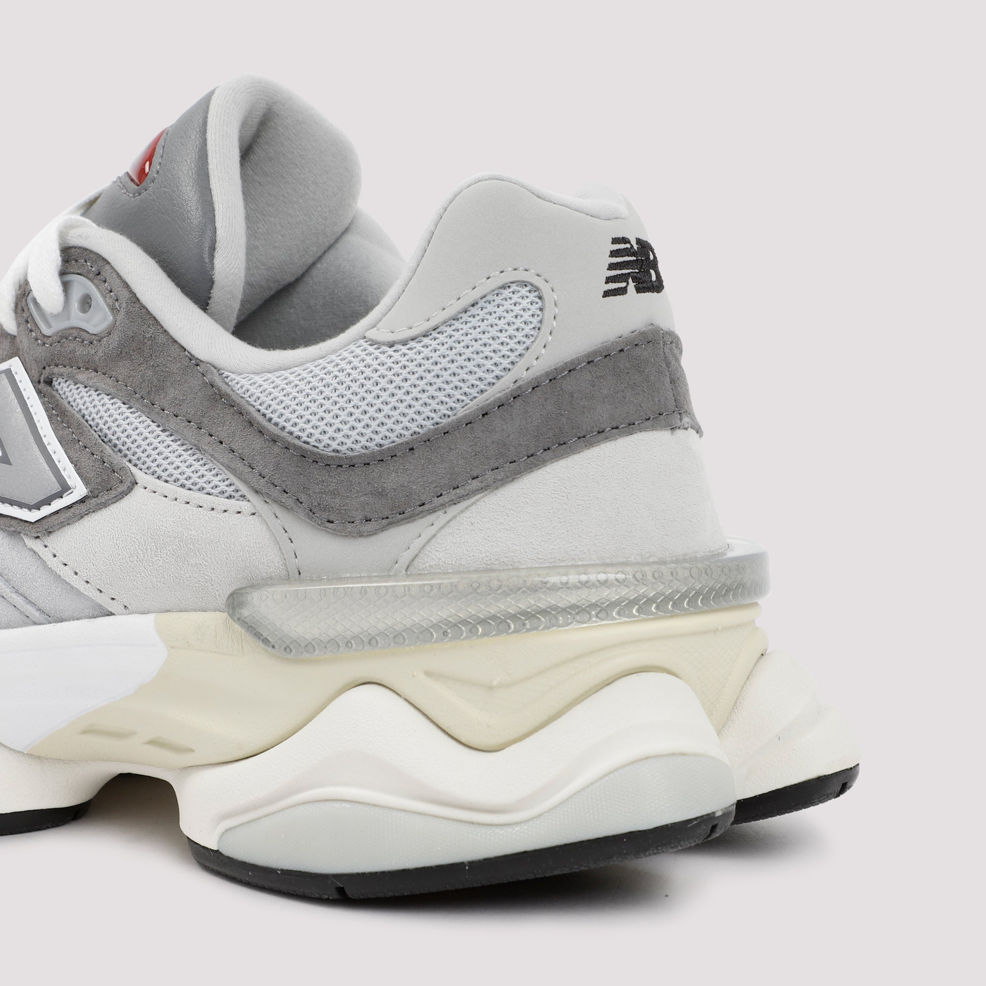 9060 Sneakers Grey Leather Textile Rubber