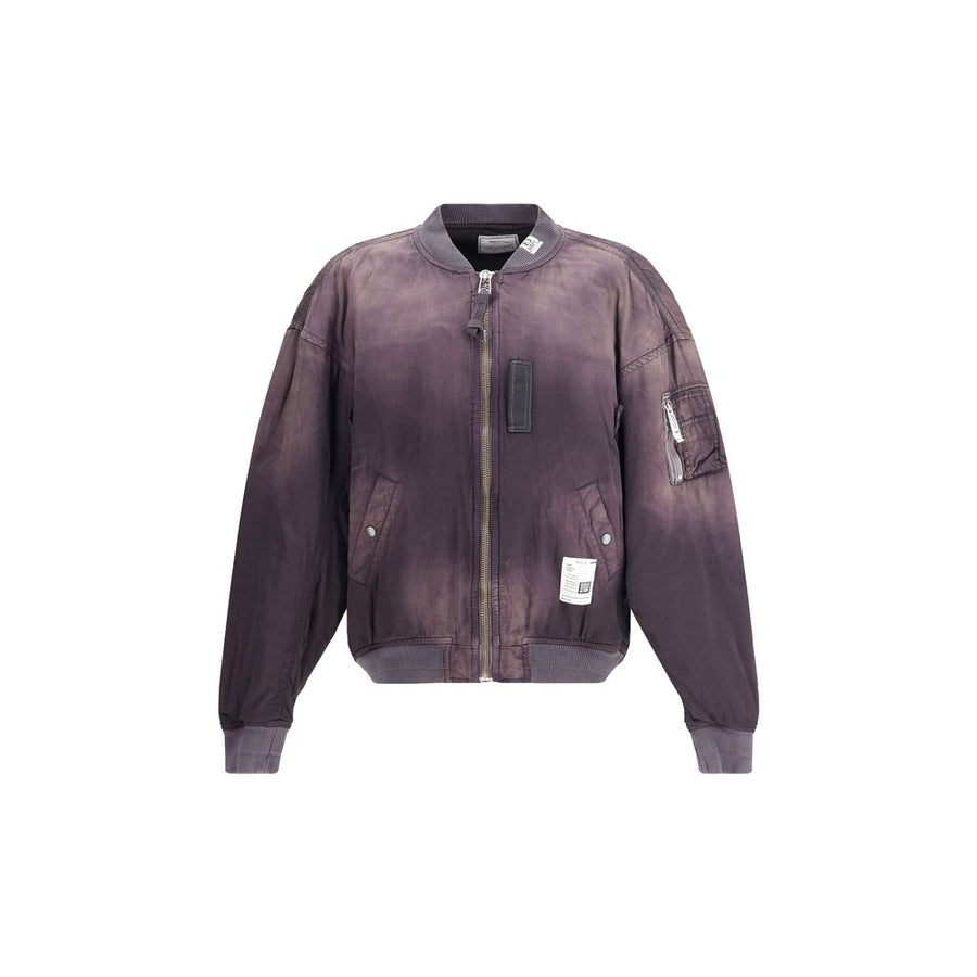 Maison Mihara Yasuhiro Outer: 65% Rayon 35% Cotton; Inner: 52% Rayon 48% Cotton jacket in black
