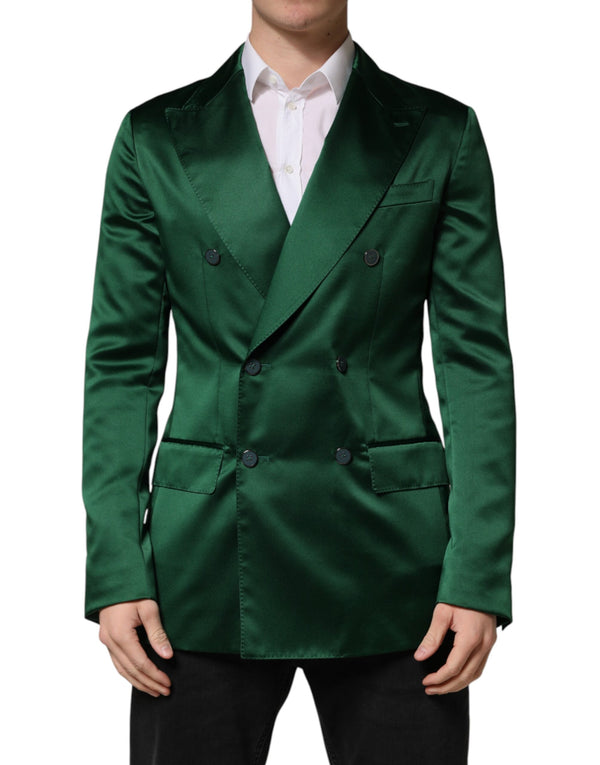 Dolce & Gabbana 100% Polyester; Lining: 100% Viscose blazer in green