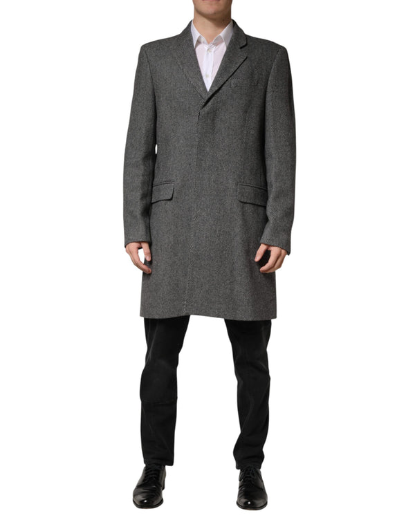 Dolce & Gabbana 78% Wool coat in gray