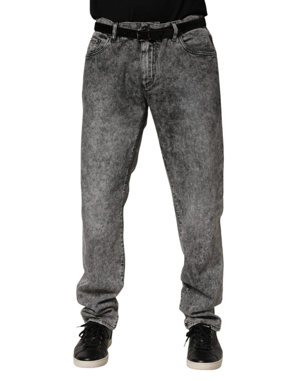 Dolce & Gabbana 98% Cotton 2% Elastane jeans in gray