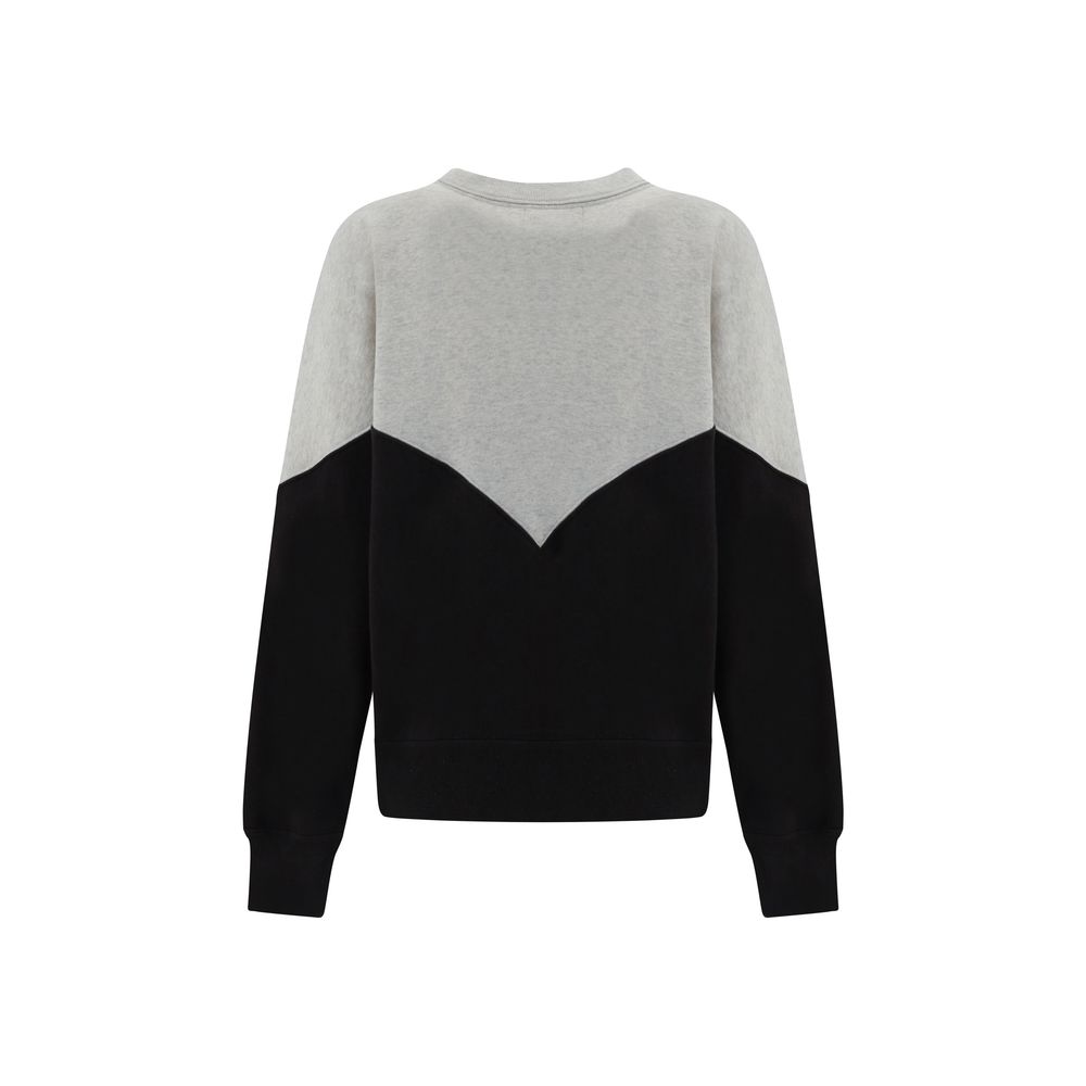 Marant Etoile 88% Cotton sweatshirt in gray — view 2