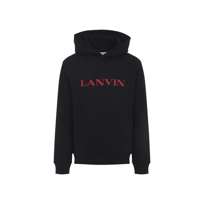 Lanvin Logo Hoodie Cotton