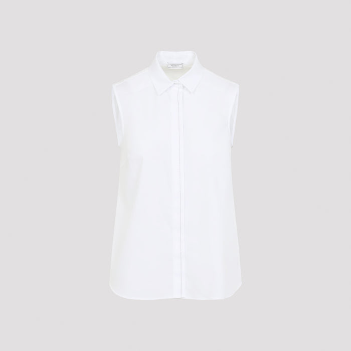 Cotton Top White Elastane