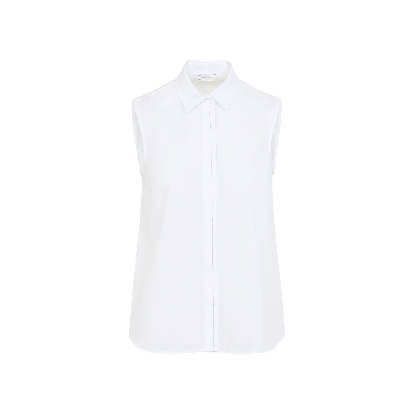 Cotton Top White Elastane