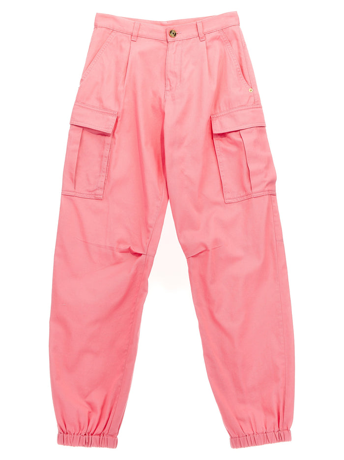 Cargo pants Pink Cotton