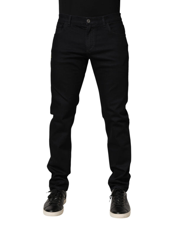 Dolce & Gabbana 98% Cotton 2% Elastane jeans in black