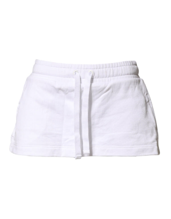 Dolce & Gabbana 70% Cotton skirt in white