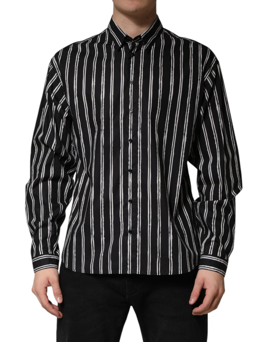 Dolce & Gabbana 100% Cotton shirt in black