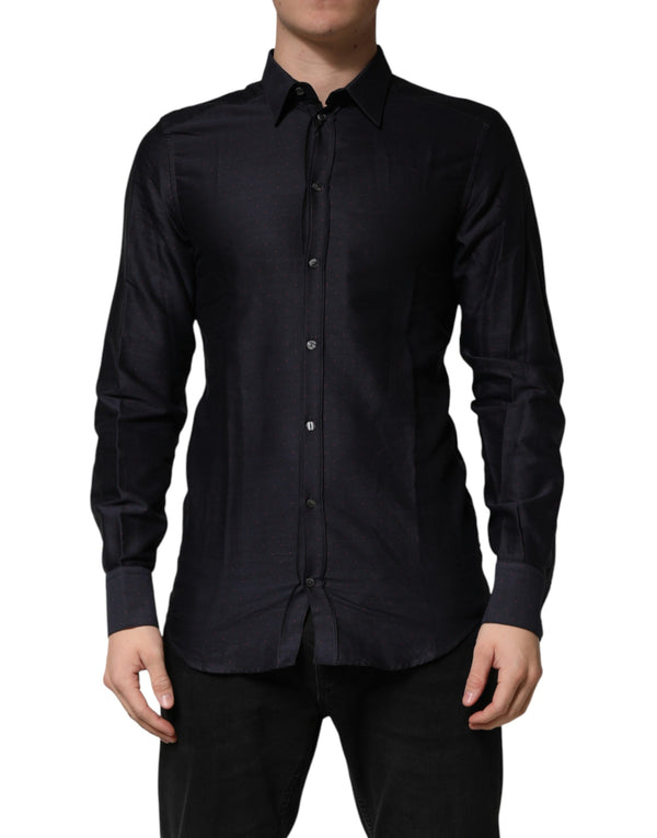 Dolce & Gabbana 100% Cotton shirt in black