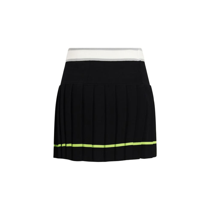 Casablanca 83% Viscose mini skirt in black — view 2