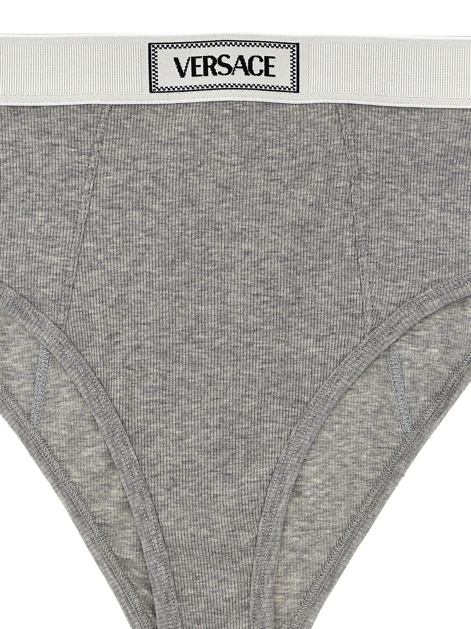 90s vintage briefs Gray Cotton Intimo