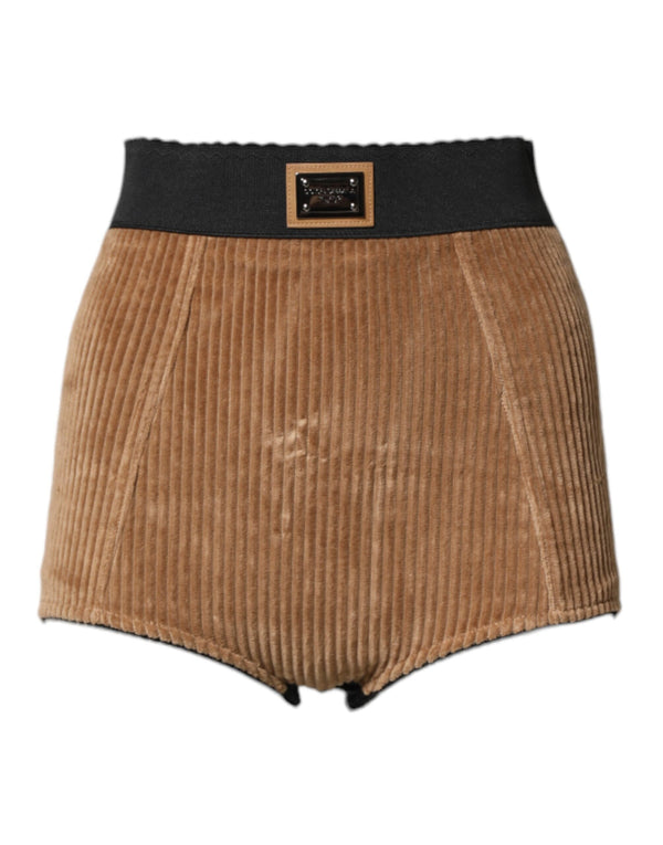 Dolce & Gabbana 69% Cotton shorts in brown