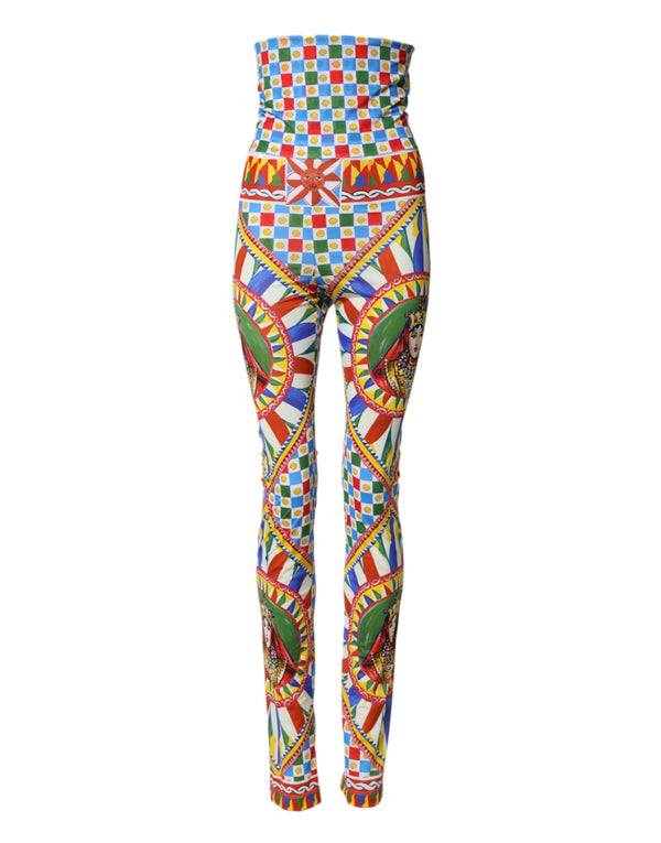 Dolce & Gabbana 80% Nylon leggings in multicolor