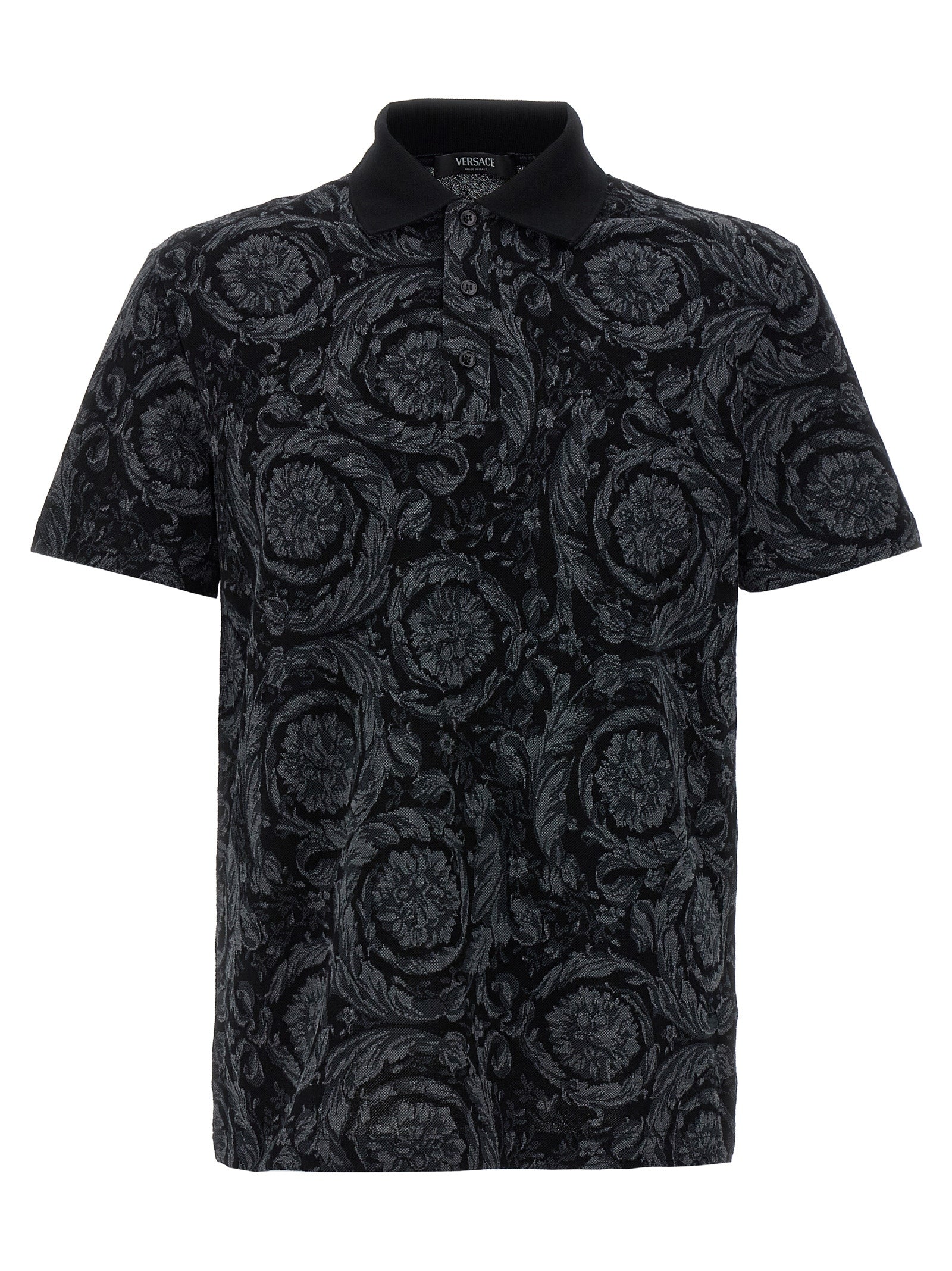 Baroque Polo Shirt Multicolor Cotton