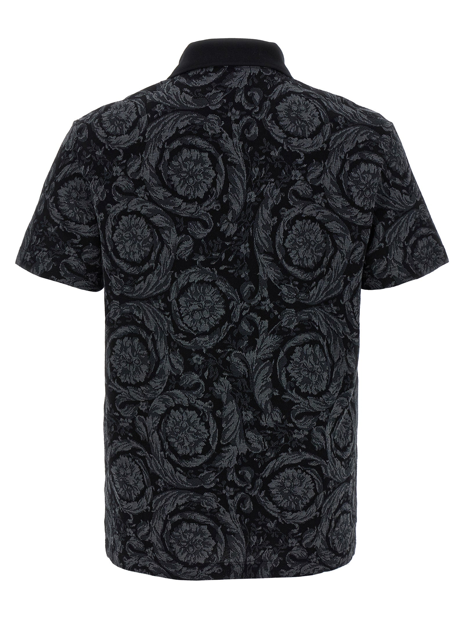 Baroque Polo Shirt Multicolor Cotton