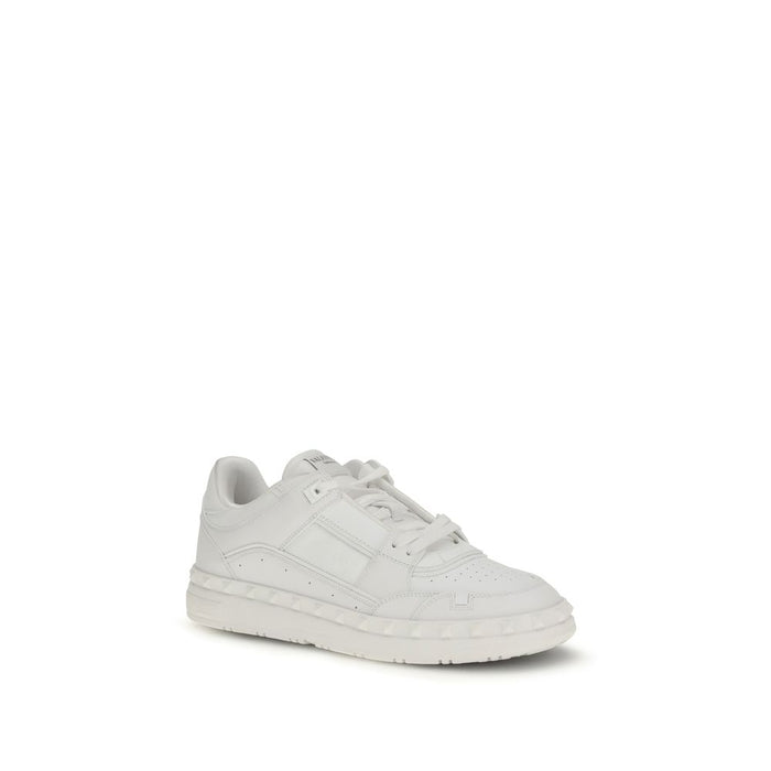 Valentino Garavani Upper 100% Calf Leather Bos Taurus sneaker in white — view 2