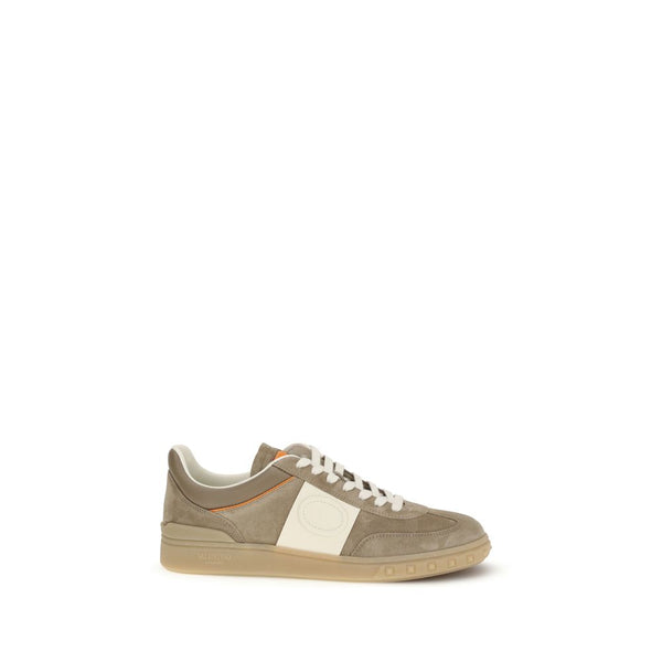 Valentino Garavani UPPER 100% Calf Leather Bos Taurus sneaker in beige
