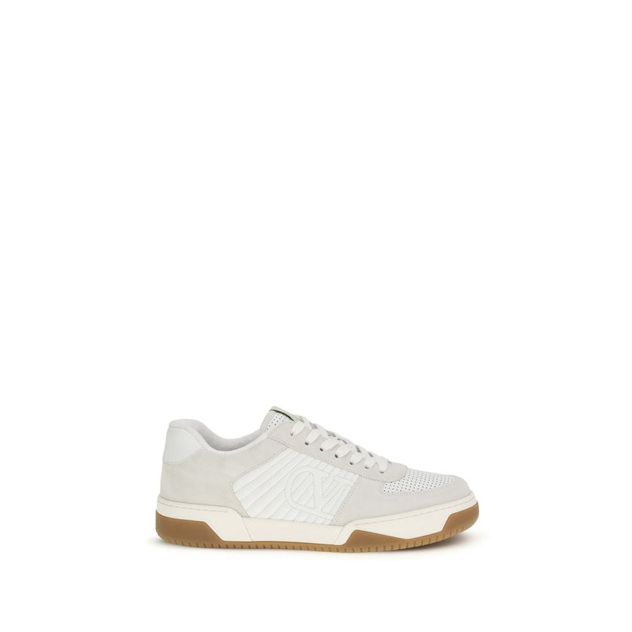 Valentino Garavani Upper: 100% Calf Leather Bos Taurus; Sole: 100% Rubber sneaker in white