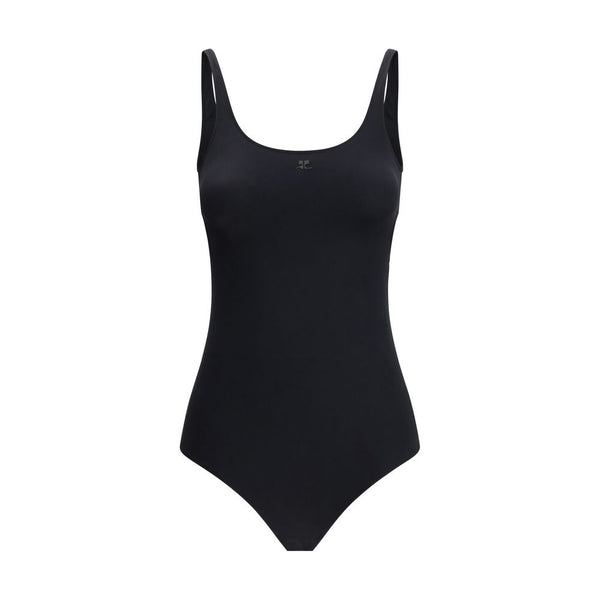 CourrèGes 78% Polyamide swimsuit in black