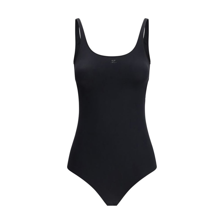 CourrèGes 78% Polyamide swimsuit in black