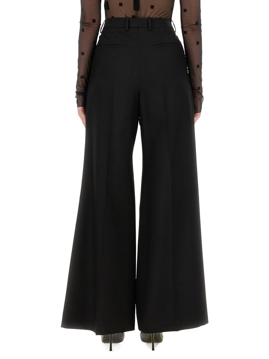 Pantsuit Black Elastane Trousers
