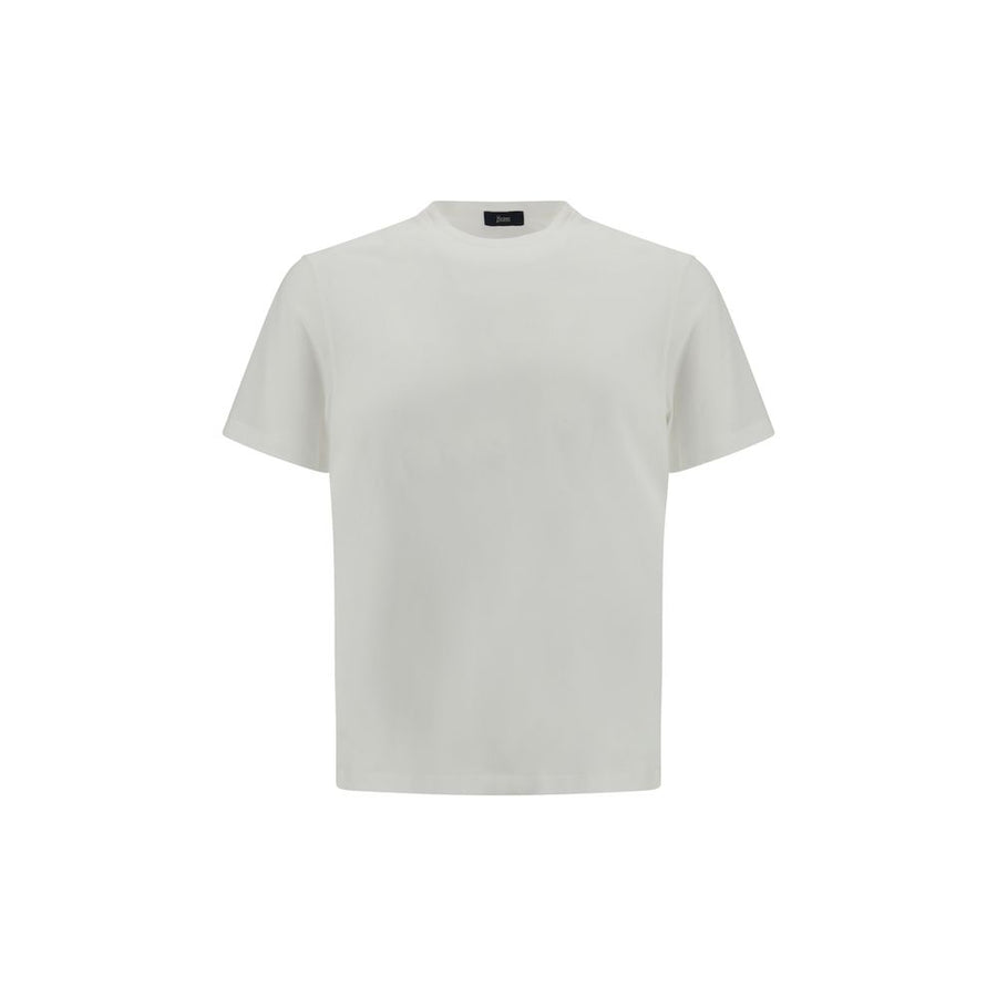 Herno 100% Cotton t-shirt in white
