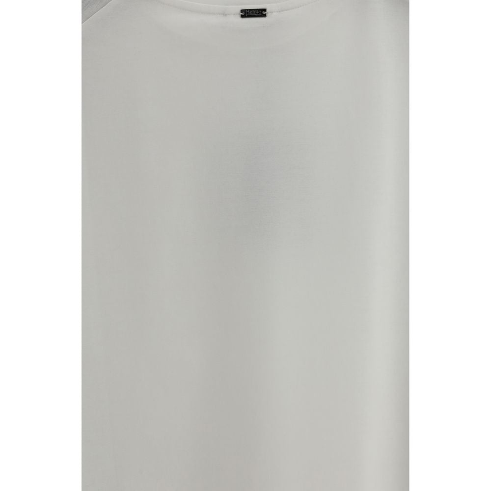 Herno 100% Cotton t-shirt in white — view 3