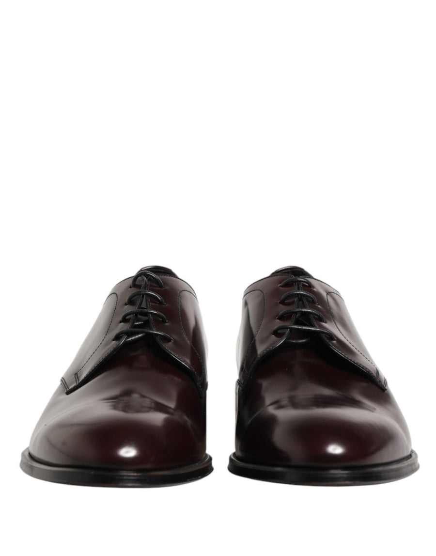 Dolce & Gabbana 100% Calf Leather derby shoe in black