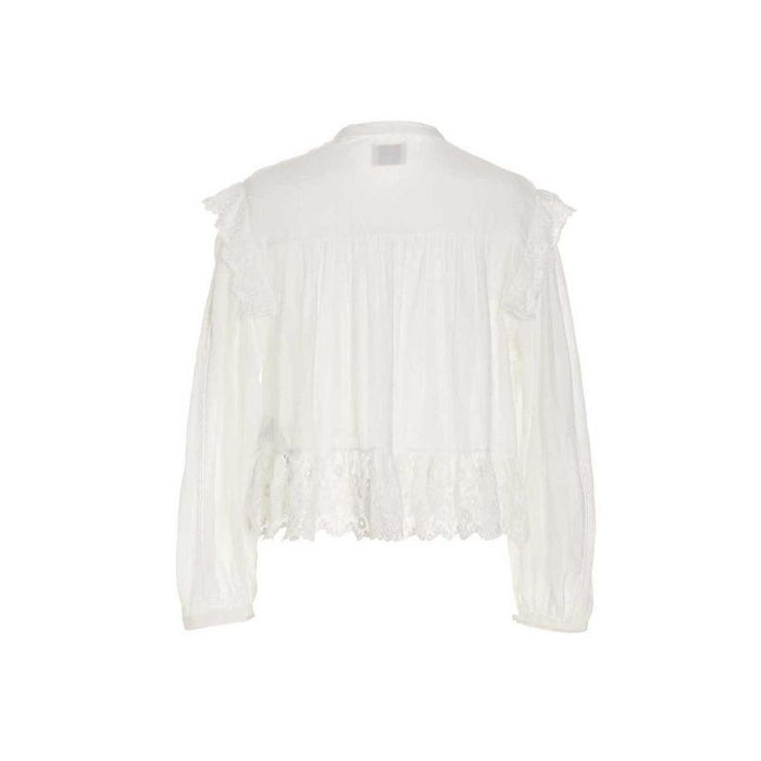 Isabel Marant Viscose blouse in white — view 2