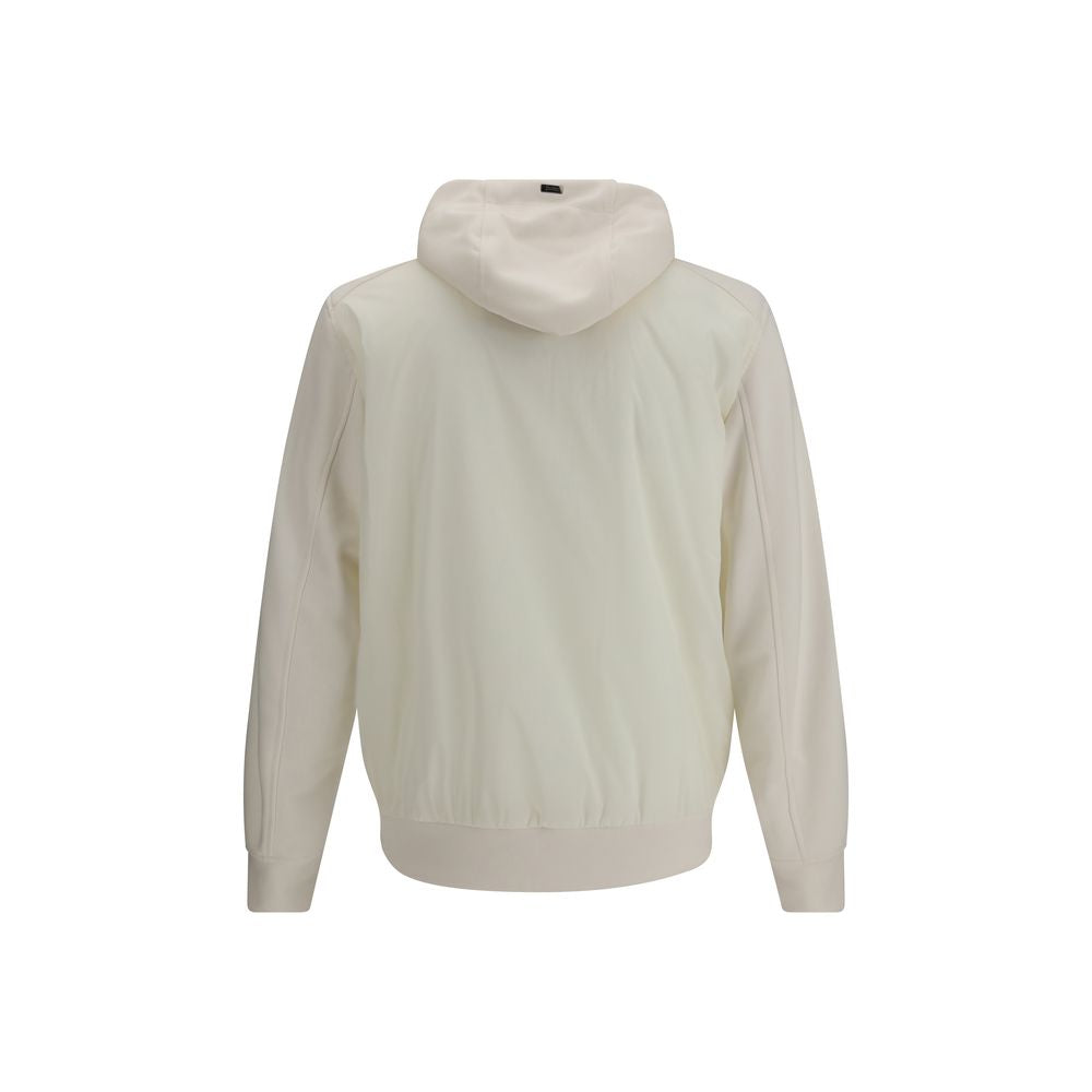 Herno 100% Polyamide jacket in white — view 2