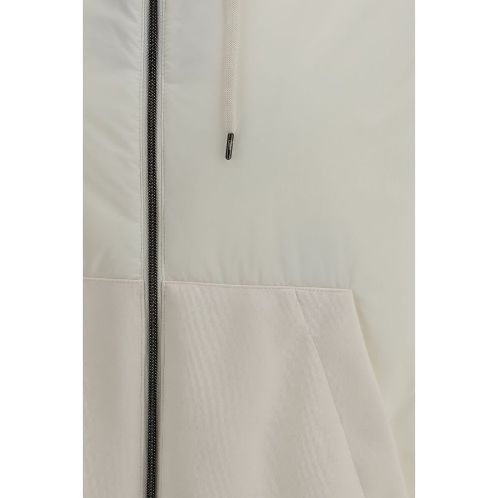 Herno 100% Polyamide jacket in white — view 3