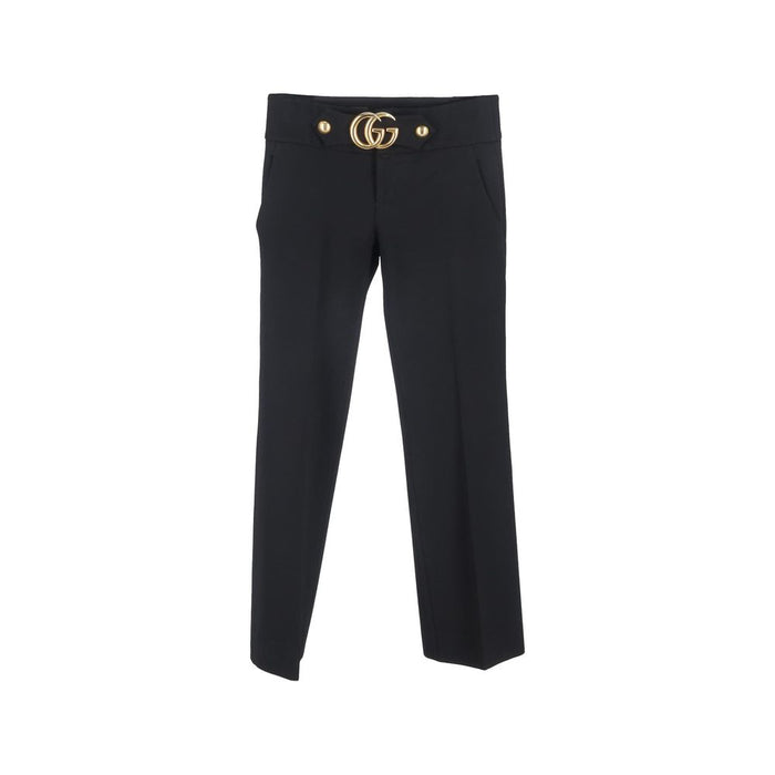 Gucci Viscose trousers in black