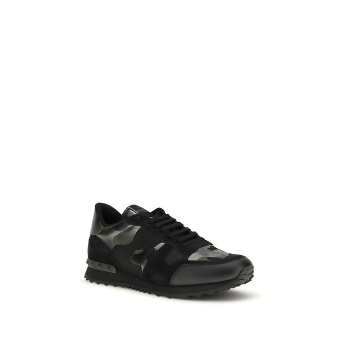 Valentino Garavani Upper 100% Calf Leather Bos Taurus sneaker in black — view 2
