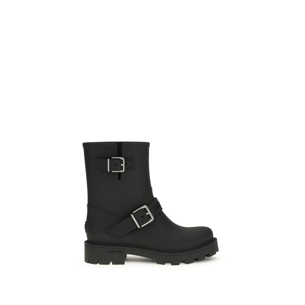 Jimmy Choo 100% Thermoplastic Polyurethane boot in black