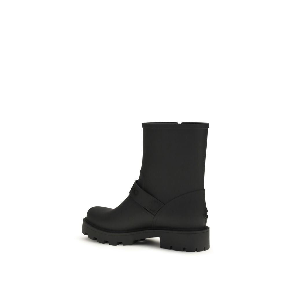 Jimmy Choo 100% Thermoplastic Polyurethane boot in black — view 3