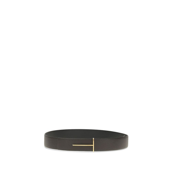 Tom Ford 100% Calf Leather belt in black — view 2