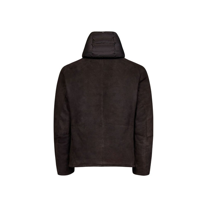 Herno 100% Sheepskin jacket in brown — view 2