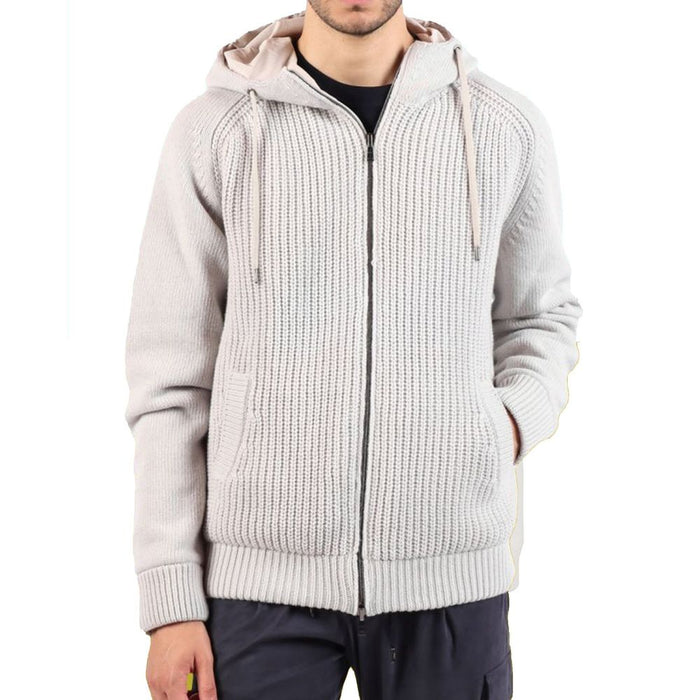 Herno 100% Wool jacket in gray — view 2