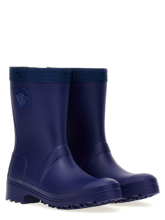 Greca rain boots Blue Pvc Boots, Ankle
