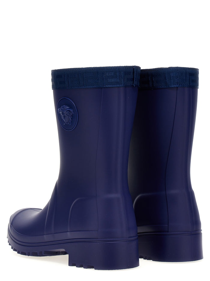 Greca rain boots Blue Pvc Boots, Ankle