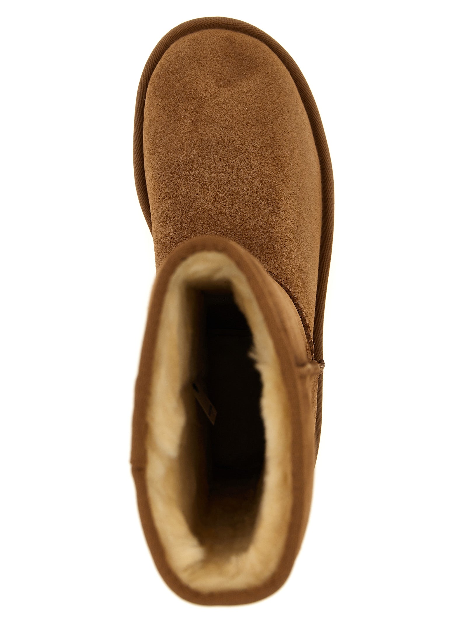Classic Tall II boots Brown Suede Leather Boots, Ankle