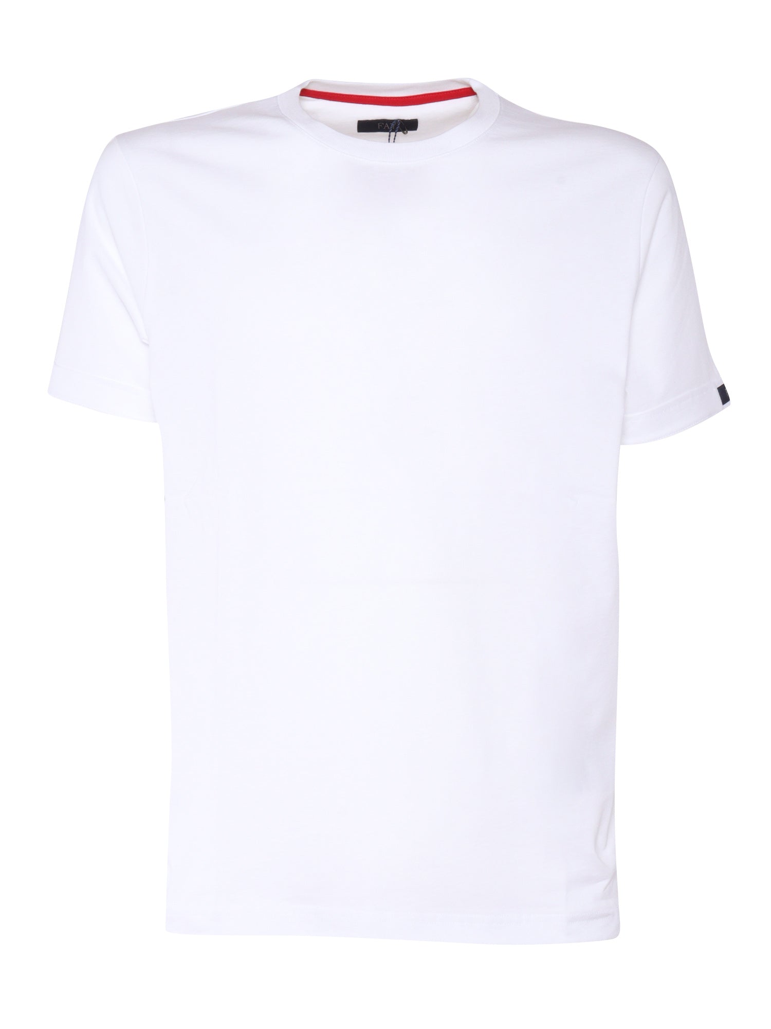 FAY BLUE TAG T-SHIRT White Cotton Short Sleeves