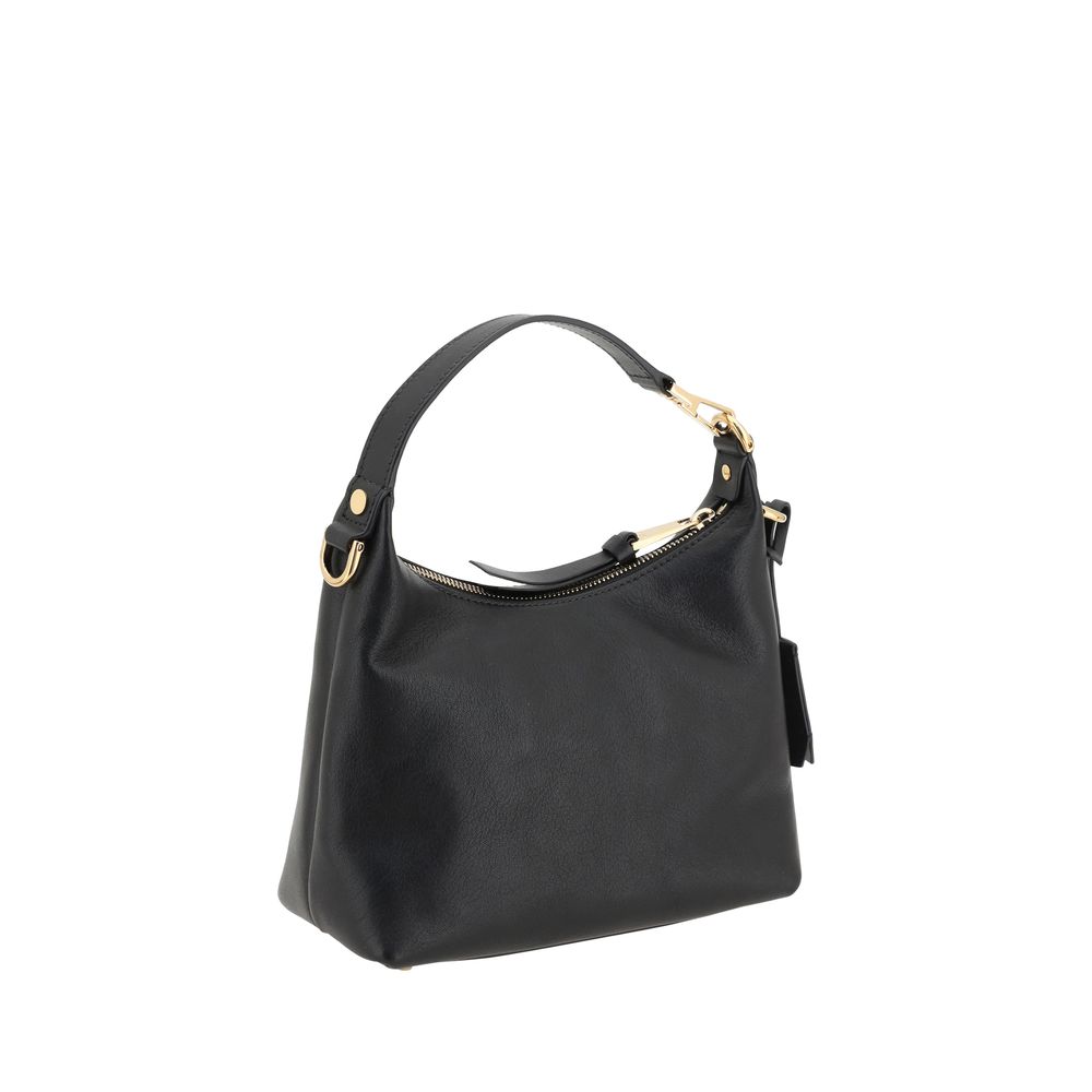 Black Calf Leather Bos Taurus Handbag Bag