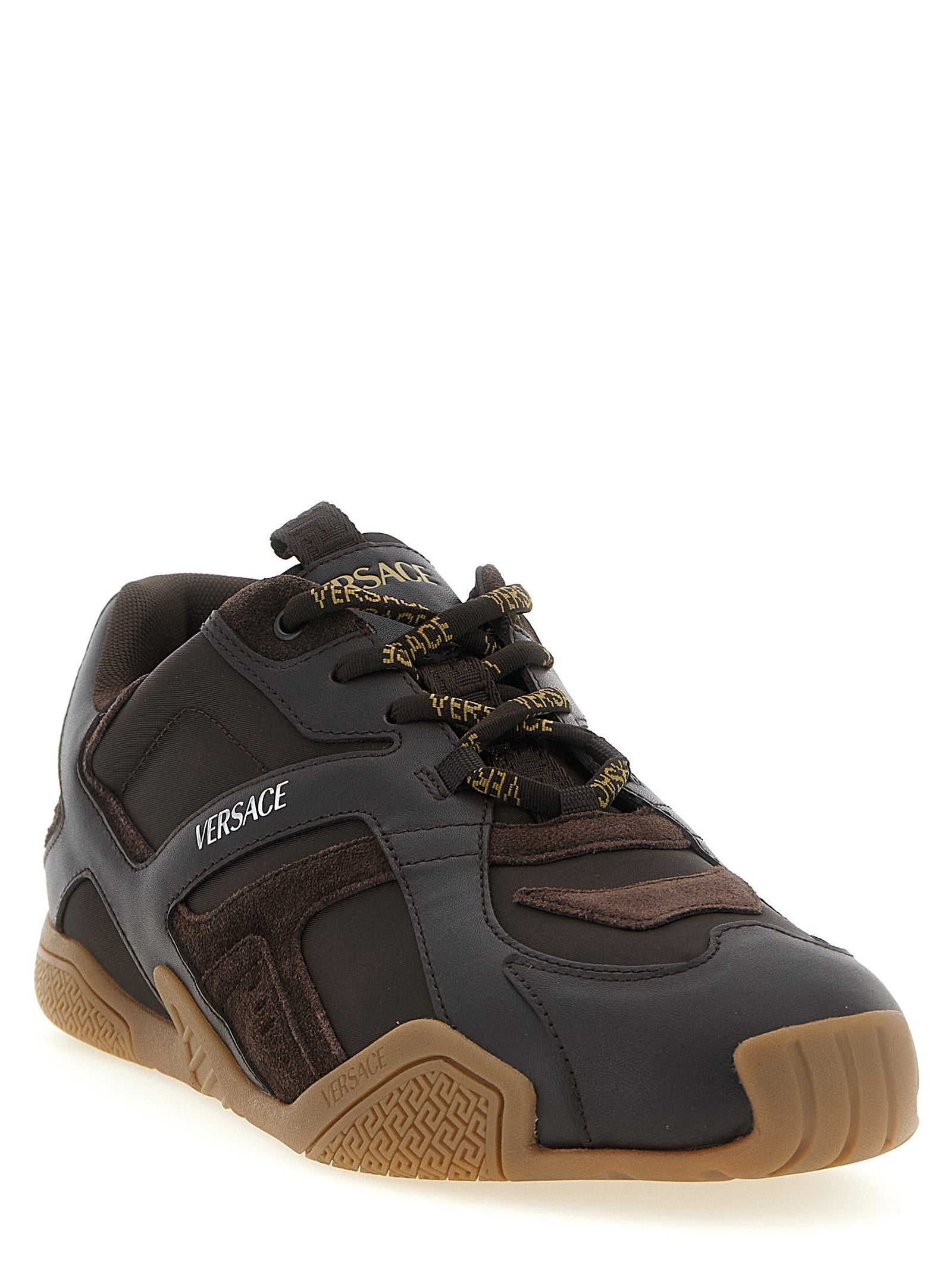 Galaxia sneakers Brown Calfskin Leather (bos Taurus)