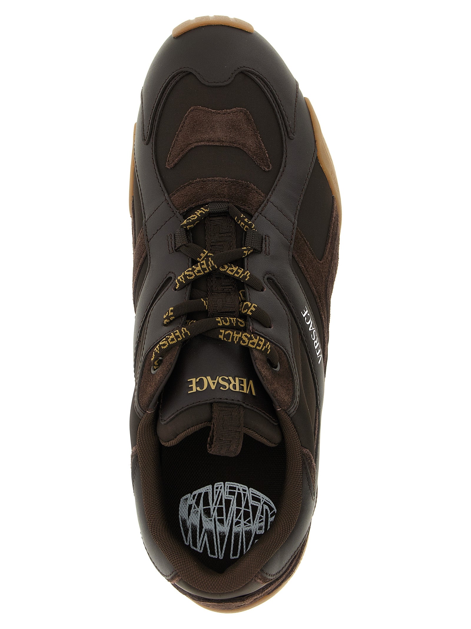 Galaxia sneakers Brown Calfskin Leather (bos Taurus)