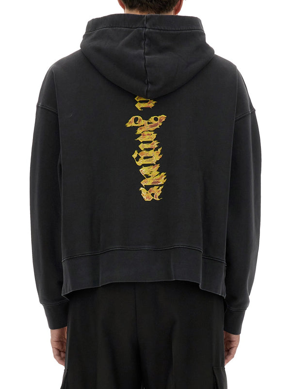 Cotton Black Hoodie Sweatshirts