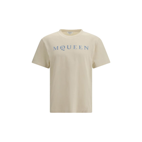Alexander McQueen 100% Cotton t-shirt in beige