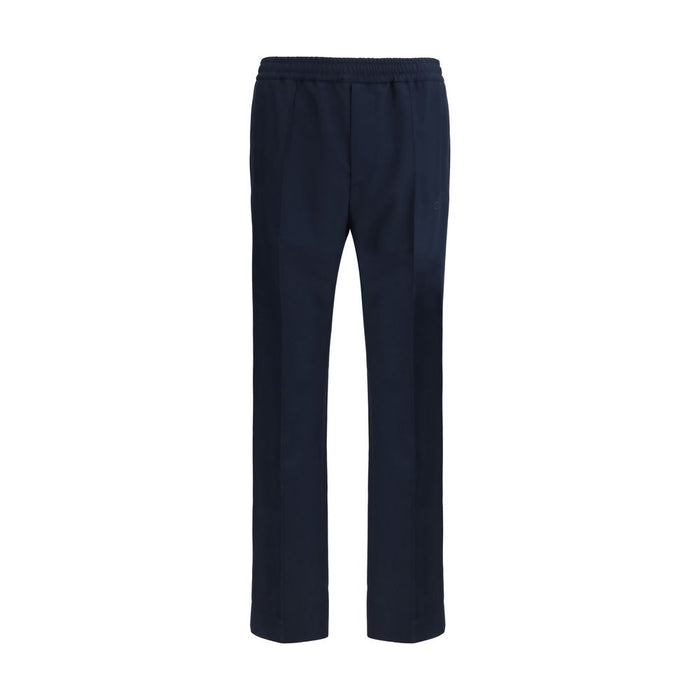 Gucci 100% Polyester trousers in navy